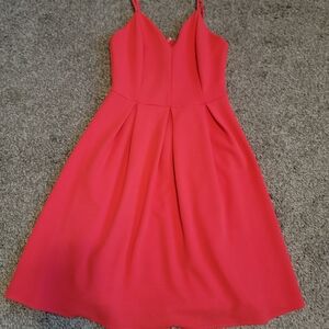 Fervour Women's Red Sleeveless Strappy Dress XS